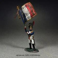 W Britain - French Imperial Guard with Eagle, 1815 #36205