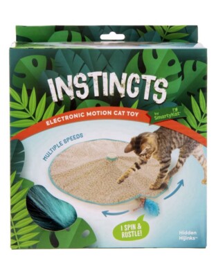 SmartyKat Instincts Hidden Hijinks Electronic Concealed Motion Cat Toy