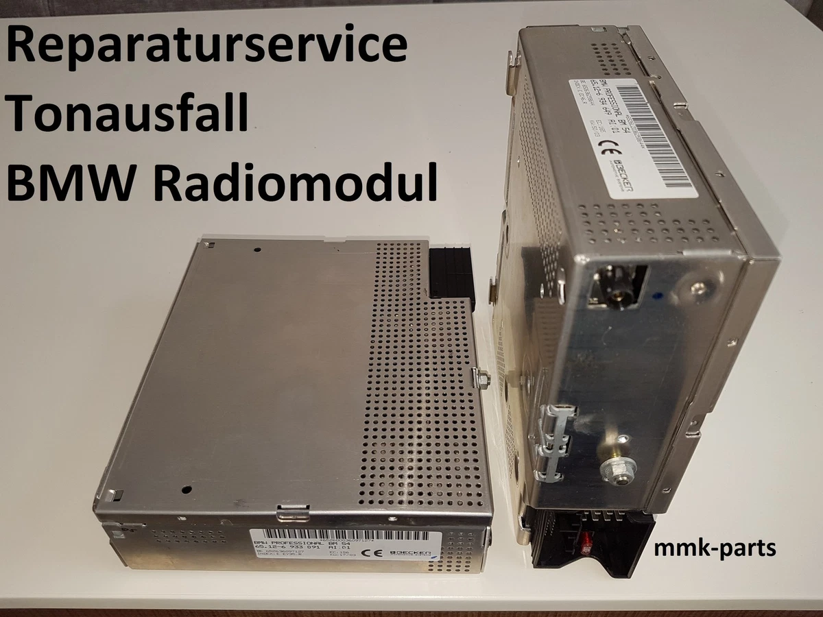 BMW BM54 E39 E46 E53 Reparatur Tonausfall Radio Radiomodul Becker 
