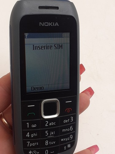 Nokia 1616-2 Grigio E Blu Funzionante - Zdjęcie 9 z 24