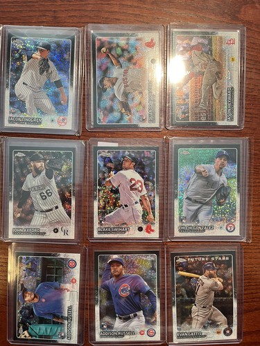 Eddie Rosario [Black] #US341 2015 Topps Chrome Update card
