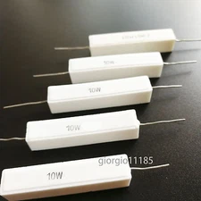 US Stock 5pcs 330 ohm 330RΩJ 10 watt Axial Ceramic Cement Power Resistor 10W