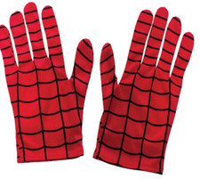 Spiderman Gloves Adults Marvel Superhero Licensed Fancy Dress Accessory