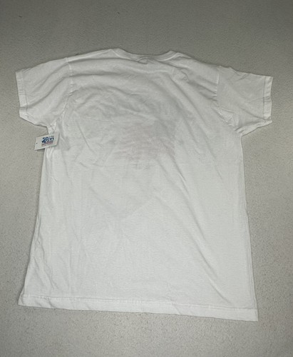 NWT Made in the USA White T Shirt Boy's Large 12/14 American Flag Short Sleeve L - Picture 8 of 8