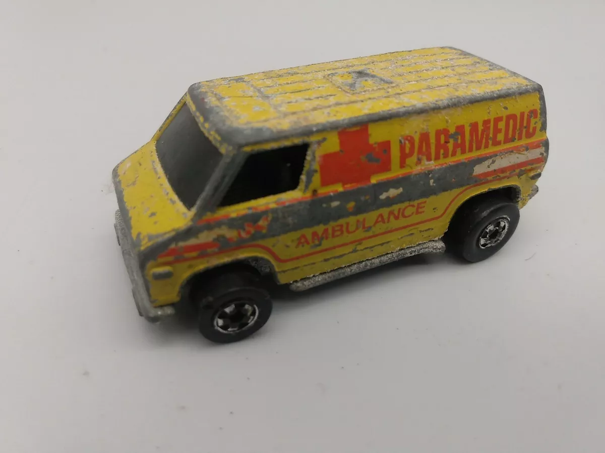 Hot wheels ambulance 1974 hotsell