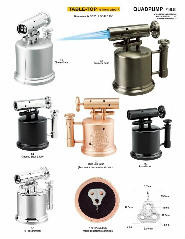 Vector - Quadpump Table Top Metallic Blue - VECTOR QUADPUMP METALLIC BLUE - Image 2 of 3