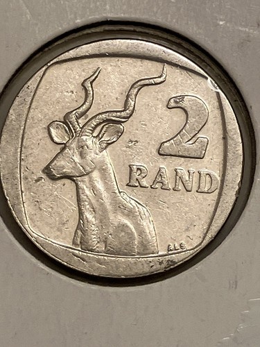 2010 South Africa 2 Rand Old Foreign African World Coin - Picture 2 of 3