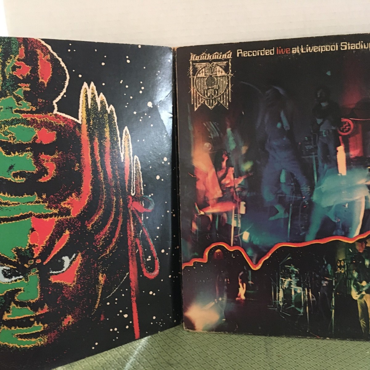HAWKWIND LP THE SPACE RITUAL ALIVE IN LIVERPOOL AND LONDON | eBay