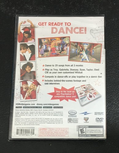 High School Musical 3: Senior Year Dance (Sony PlayStation 2, 2008) NEW SEALED - Picture 2 of 2