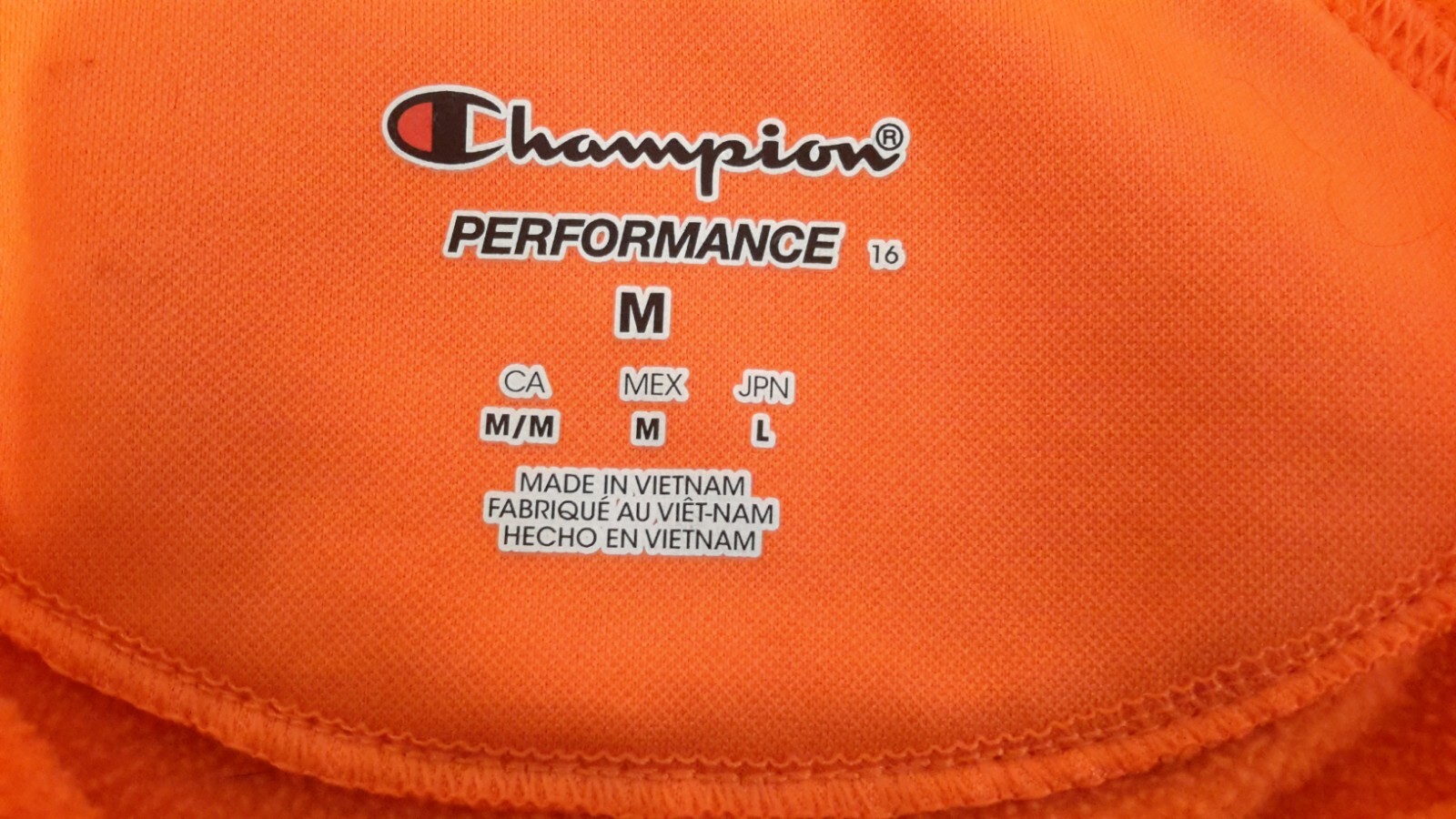 CHAMPION Performance Duofold Warm Ctrl Size M Ful… - image 7