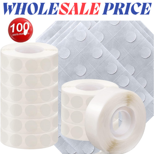 1000 Adhesive Dots Tape DIY Balloon Double Sided Glue Sticky Sticker Decoration - Bild 8 von 11