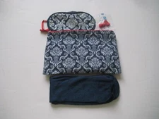 BVLGLARI 4 PCS TOILETRY BAG EMIRATES FOR WOMEN New