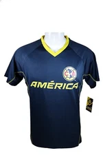 Rhinox Club America Soccer Official Adult Soccer Training Poly Jersey -J014 Smal