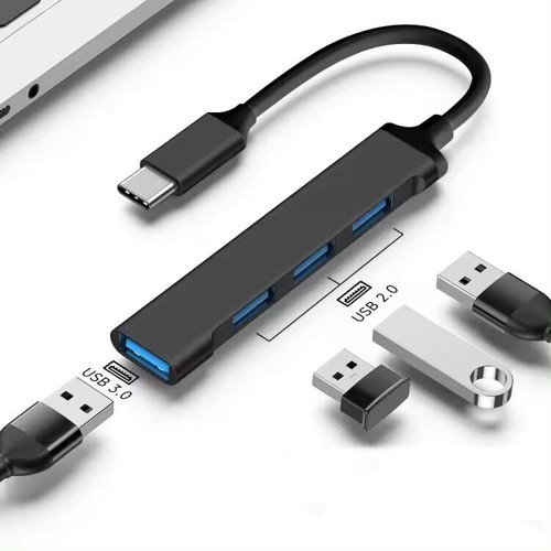 USB Hub 4 in 1 Adapter USB 3.0 für Fujitsu HP Acer Samsung Laptop PC Notebook - Bild 22 von 22