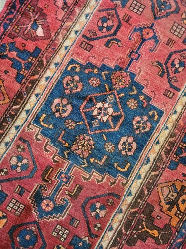 3,4 x 6,7 ANTIKER FEINHERIZ TEPPICH KULA VINTAGE SERAPI KAZACHISCH USHAK KAUKASISCHER KULA - Bild 11 von 12