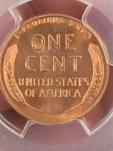 1955-S 1C PCGS MS65RD Neuwertig Fehler Strike Thru - RicksCafeAmerican.com - Bild 7 von 10