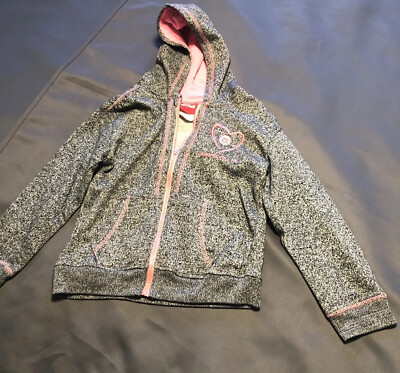 Girl Zip Up Sweatshirt Size 6 Gray Magnetic Hill, New Brunswick-0026