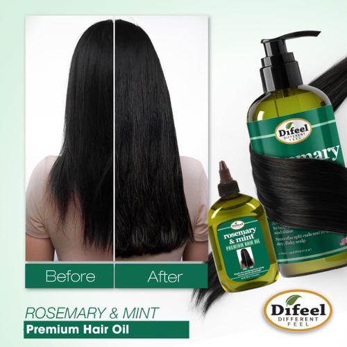 Premium Rosemary & Peppermint Oil with Biotin, 12 oz For Hair Growth - Picture 3 of 9