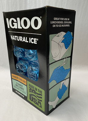 Ice Sheet Igloo Maxcold Ice Pack New IGLOO Maxcold Natural Ice