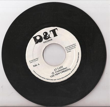 Eddie Constantine / The New Uprising - At Last (7") - Imagen 1 de 1