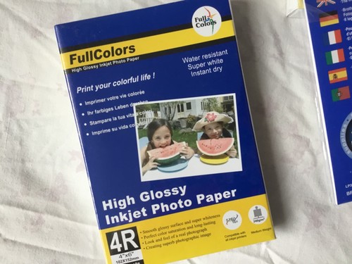 Inkjet Photo paper high glossy Full Colors new in sealed packaging _ - Picture 3 of 6