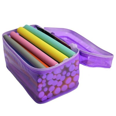 42pc Women Hair Curler Roller Twist Flex Foam Perm Rod Magic Curls