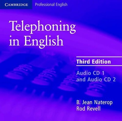 Telephoning in English Audio CD by B. Jean Naterop (English) Compact Disc Book