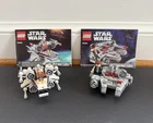 LEGO Star Wars Microfighters 75030 Millennium Falcon & 75032 X-Wing, No Box %100