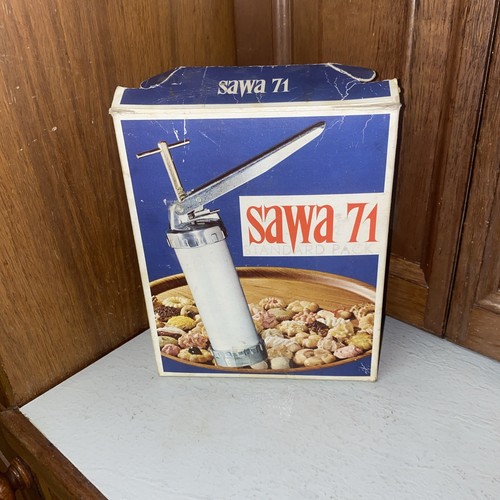 Vintage Sawa 71 Metal Cookie Press Spritz Discs Made in Sweden - Picture 10 of 10