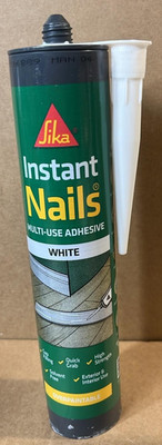 Sika INST Instant Nails hochfester Mehrzweckkleber 290 ml, weiß
