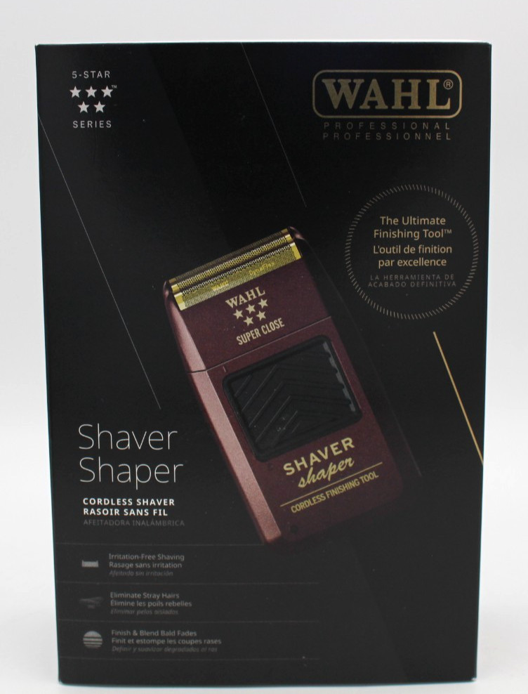 WAHL 5-Star Foil Shaver Shaper Cord / Cordless Bump Free - NEW