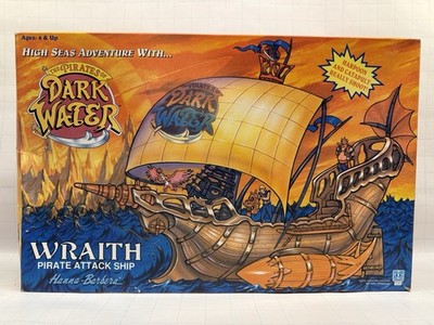 Pirates of Dark Water Wraith Attack Ship 1991 Hasbro Factory Sealed Box