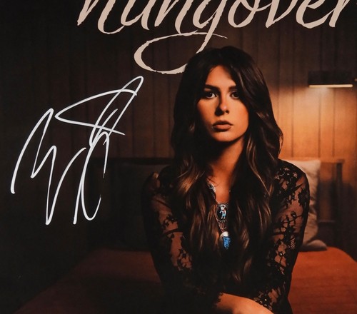 Ella Langley JSA komplett signiert Autogramm Schallplatte Album Hungover - Bild 2 von 4