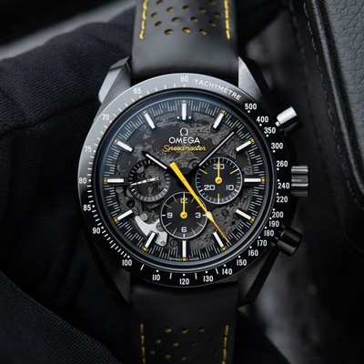 Omega Speedmaster 2025 Dark Side Of The Moon Apollo 8 Black Ceramic DSOM Watch