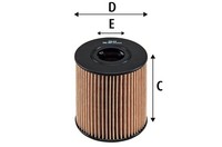 Valeo ÖLfilter 586503 Filtereinsatz FüR Ford Fiat CitroËN Peugeot SW 308 407 508