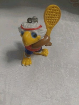 Vintage Schlüsselanhänger  Sam the Olympic Eagle    Olympia 1984 Los Angeles 