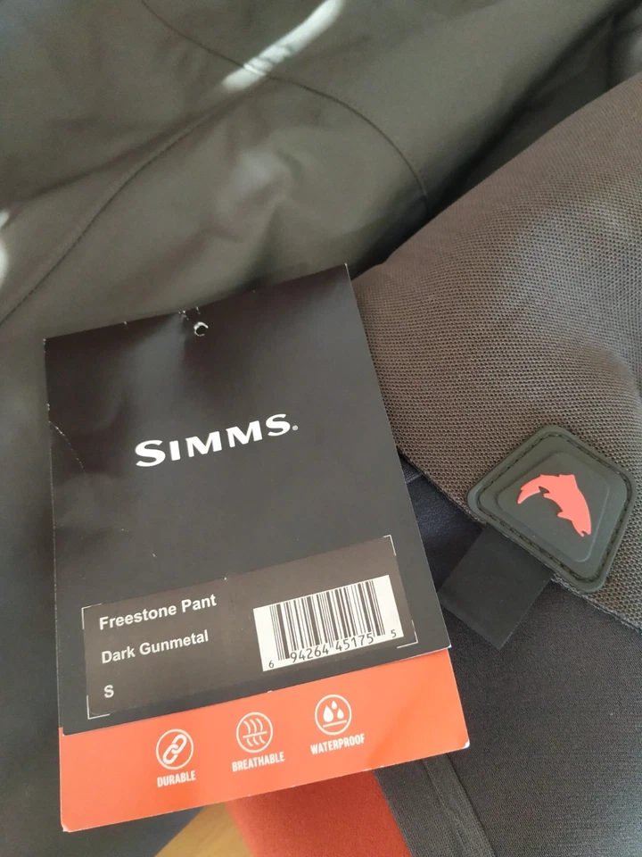 Simms M's Freestone pants waders (size S, 7-8 foot) - Immagine 4 di 4