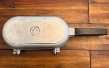 Guardian Service Ware Double Sided Fish/Omelet Fry Flip Pan Skillet Vintage USA