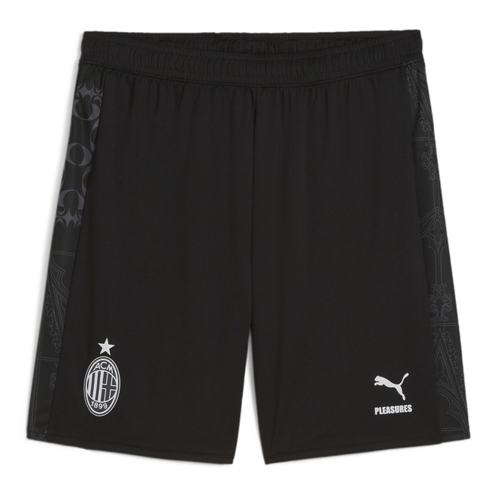 Puma Acm Soccer Shorts X Pleasures Mens Athletic Casual Size S 77609001