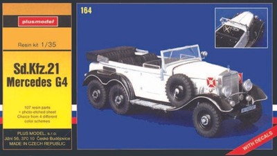 Plus Model 164 - 1:35 Resin Bausatz Sd.Kfz.21 Mercedes G4
