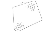 Genuine Kia Speaker Grille 96344-3f00326