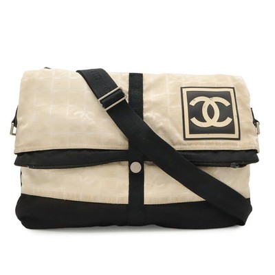 CHANEL Sport Line New Travel Coco Mark Shoulder Bag Clutch Nylon J... GZl1jxak