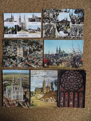 LZC 060 Chartres Lot of 11 Postcards