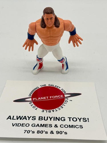 1992 British Bulldog Complete Vintage WWF Hasbro W...