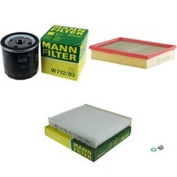 Mann-Filter Inspektionspaket Filterset FüR Toyota Hilux Viii Pick-Up 2.4 D 4WD