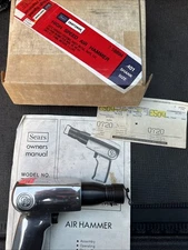 Sears Craftsman USA High Speed Air Hammer 18894 Chicago Pneumatic W Receipt Nos