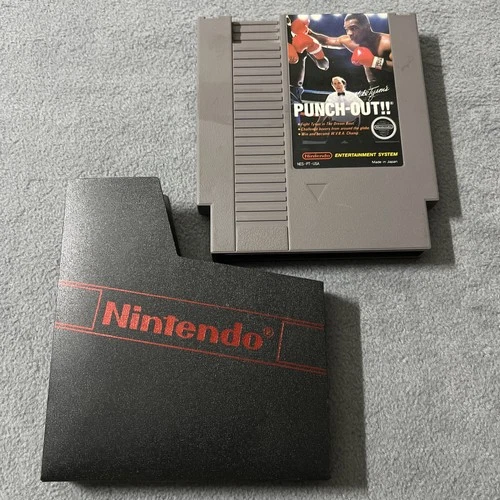 Mike Tyson's Punch-Out (Nintendo NES, 1987) Authentic - Tested & Working!