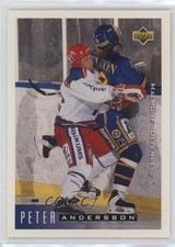 1995-96 Upper Deck Swedish Peter Andersson #138 0y59