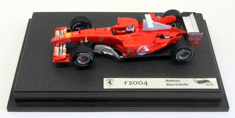 Hot Wheels 1/43 Scale B6207 - F1 Ferrari F2004 - R.Barrichello - Image 3 of 3