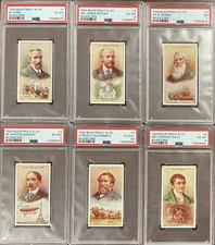 SET: 1924 Bucktrout & Co INVENTORS - COMPLETE SET of 20 - PSA 7.5 THOMAS EDISON